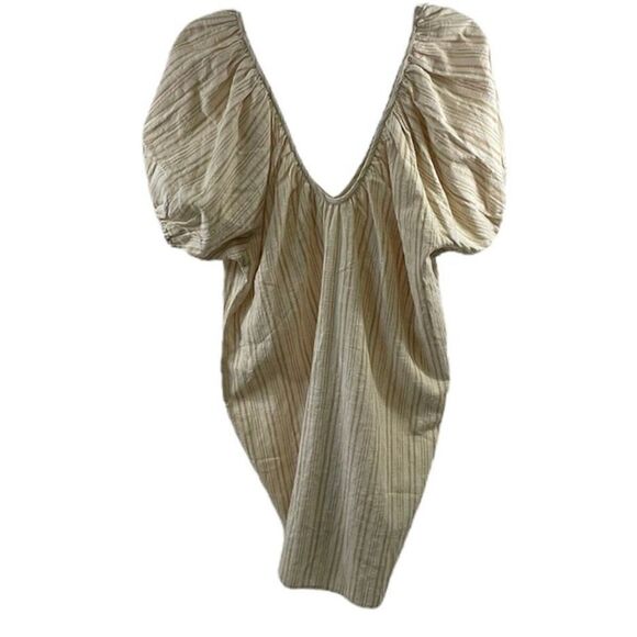 BillaBong NWOT Striped V Neck Mini Dress Size M - Picture 1 of 7